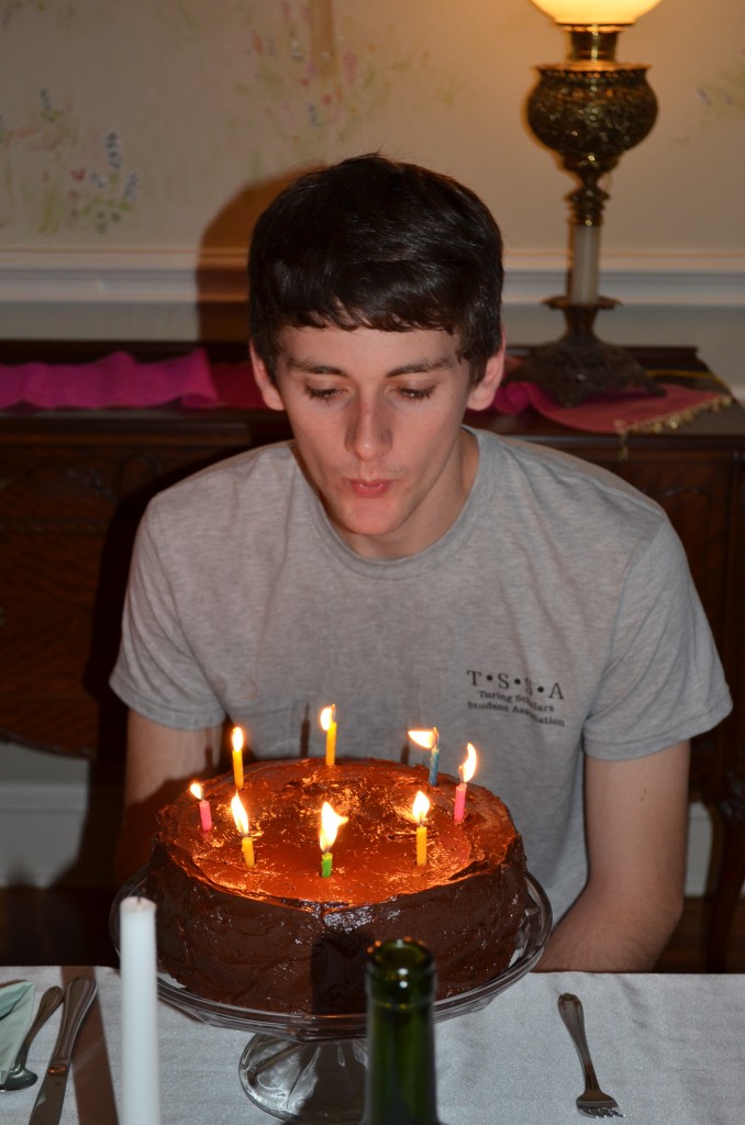 Blowing out the Candles!