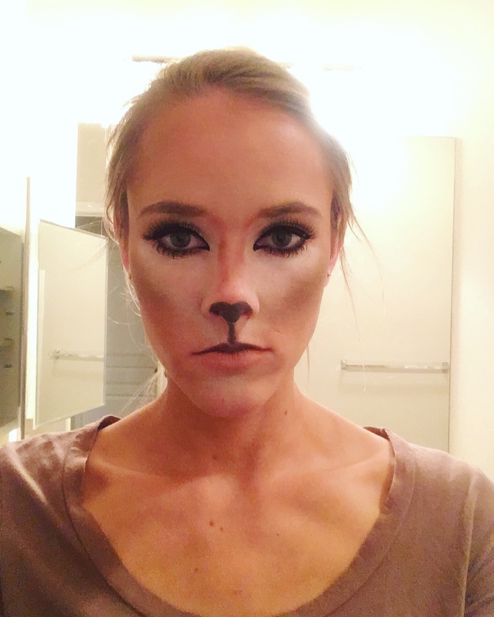 deer makeup tutorial